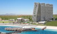NO-513-2, شقة (4 غرف, 2 حمامين) شاطئ مع باطلاله على الجبل و تطل على شاطئ البحر في شمال قبرص قازي فيرين