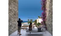 NO-516-1, شقة (2 غرفتين, 1 حمام) باطلاله واسعة مع بركة سباحة و شرفة في شمال قبرص ايسينتيبي